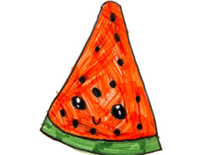 Melonenstück